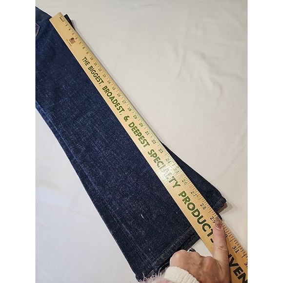 Sinclair Workers MVMT Women's Gino Jeans Dark Blue 26x29 New Without Tags - Picture 12 of 14